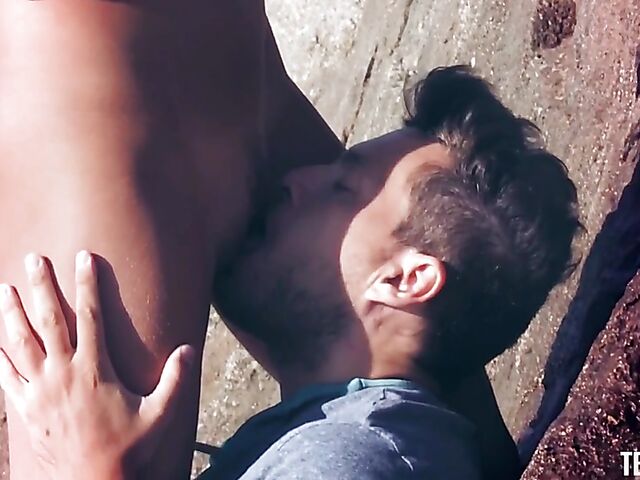 Photoshoot sex on the beach with lovely brunette Anya Krey