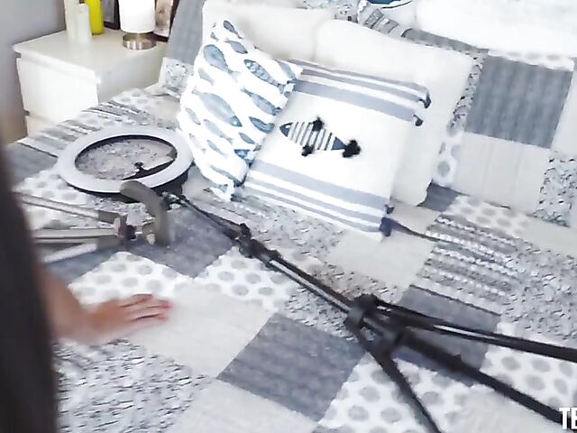 Photoshoot sex on the beach with lovely brunette Anya Krey