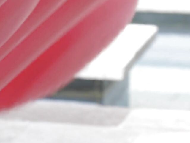 Emelie Crystal & Lee Anne - Lesbian pool love at midday