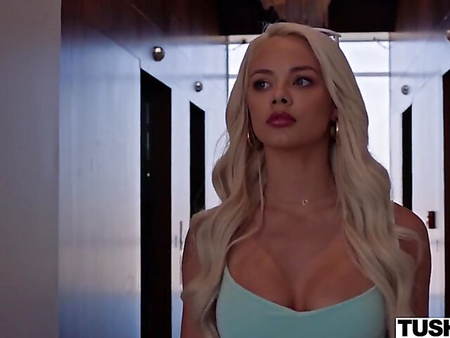 Anal lesbian scene by Tushy featuring Elsa Jean and Emily Willis