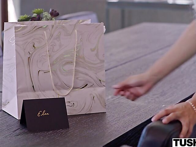 Anal lesbian scene by Tushy featuring Elsa Jean and Emily Willis