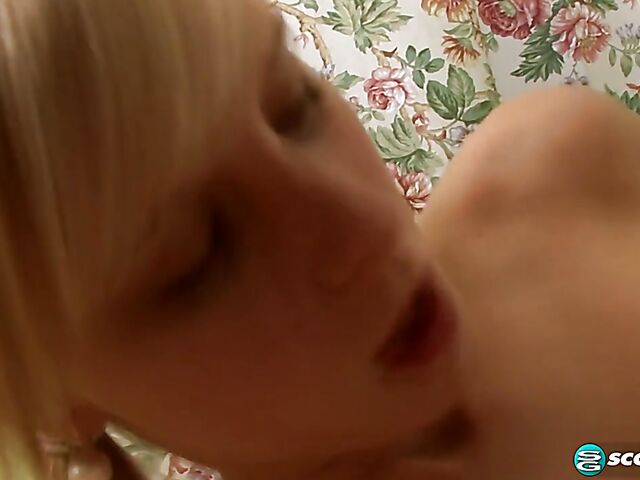 Big boobs teen Marry Queen fucks with her skirt on