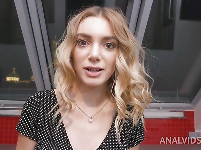 Ass fisting and anal fuck with fake tits babe Paola Hard