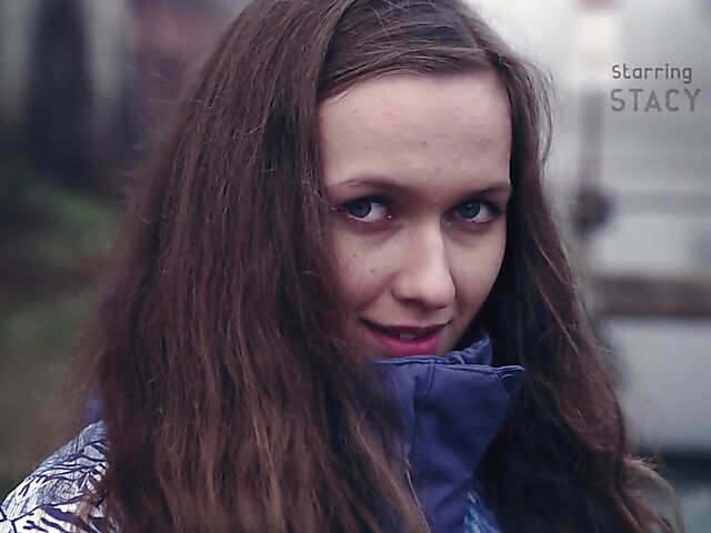 Stacy Cruz posing nude on the bed after shower