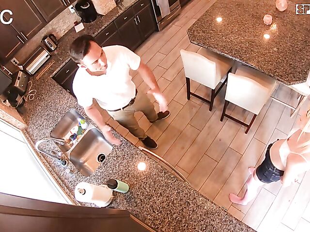 Jessie Saint - Stepdaughter toy orgasm and sex with her daddy