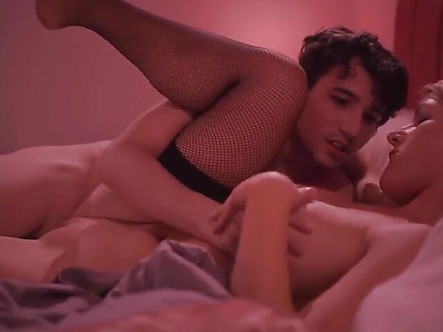 Kit Mercer - MILF and young boy meet and fuck till he cums in her pussy