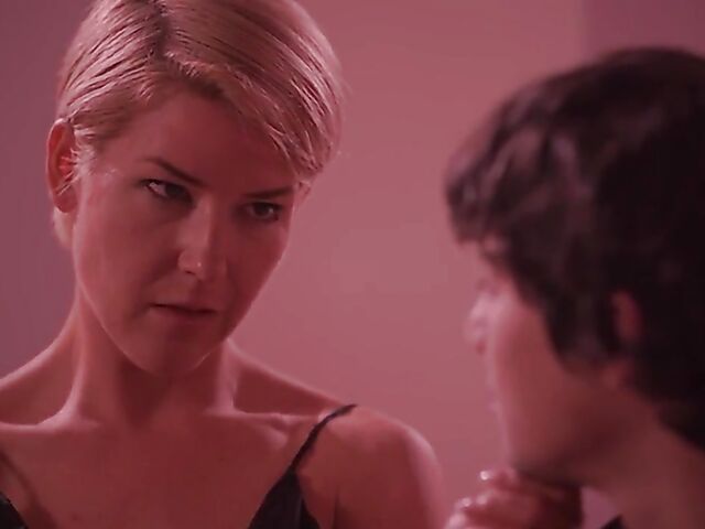 Kit Mercer - MILF and young boy meet and fuck till he cums in her pussy