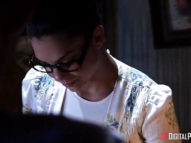 Pussy creampie with pierced tits brunette Katrina Jade