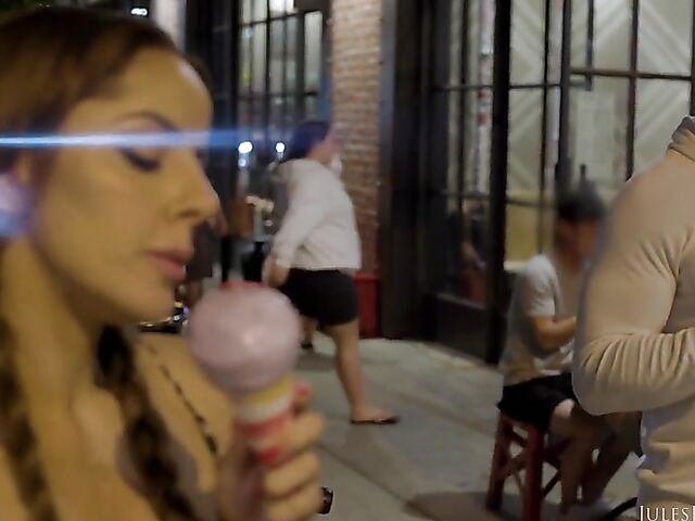 Vanna Bardot's interracial BBC date with Rob Piper