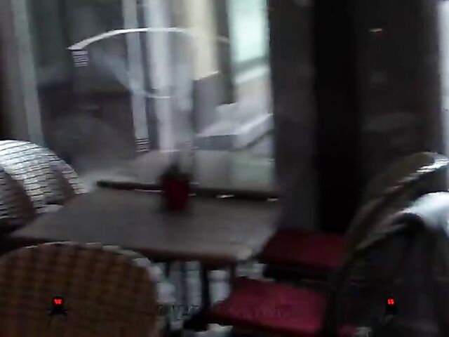 French girl Marie Diaz's first DP and interracial in front of Woodman