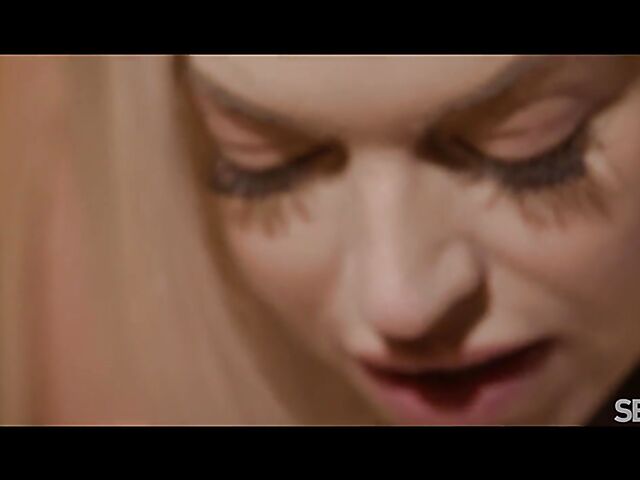 Lena Love & Lovita Fate - Elegant blonde lesbians stockings sex in the evening