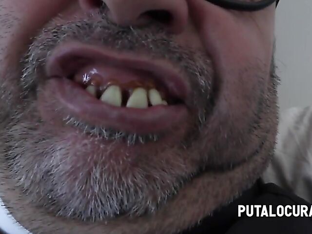 Ugly perv priest Torbe and chubby latina schoolgirl Quetzal