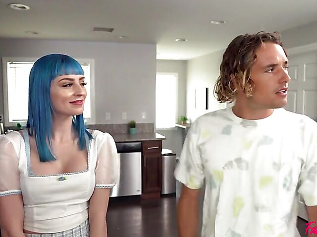 Old young swingers family fantasy with Jewelz Blu and Kit Mercer