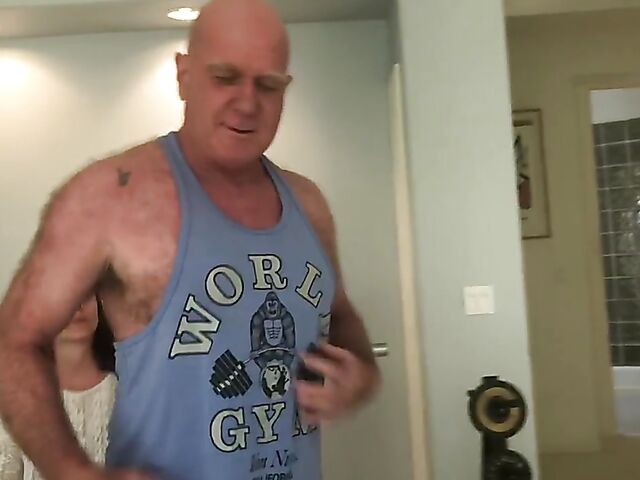 Lily Glee & Claudio - Old guy young girl workout and sex