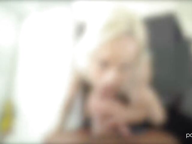 Skinny blonde teen with tiny boobs Elsa Jean needs a mature cock