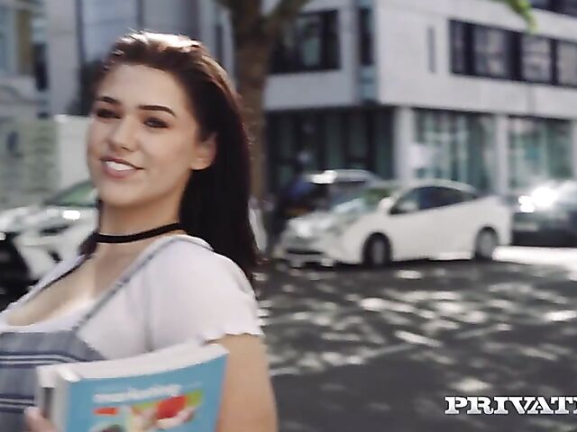 British curvy teen from Oxford Effie Diaz learns more about fucking from her teacher Marc Kay