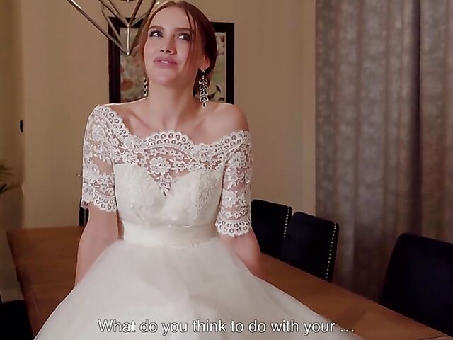 POV lingerie and stockings sex with runaway bride Luxury Girl