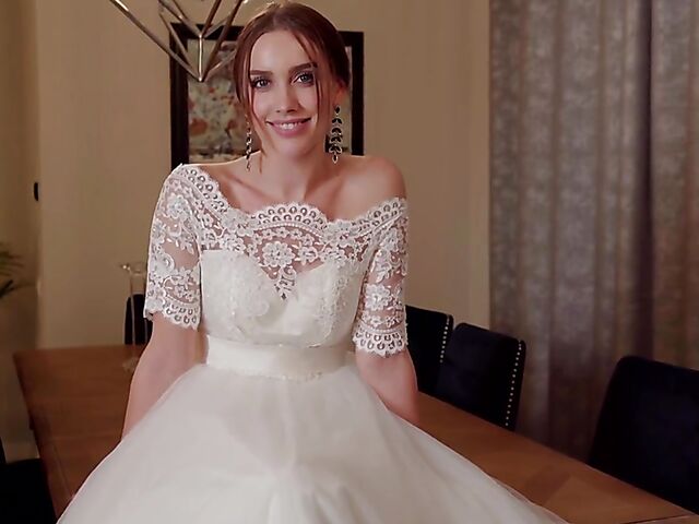 POV lingerie and stockings sex with runaway bride Luxury Girl