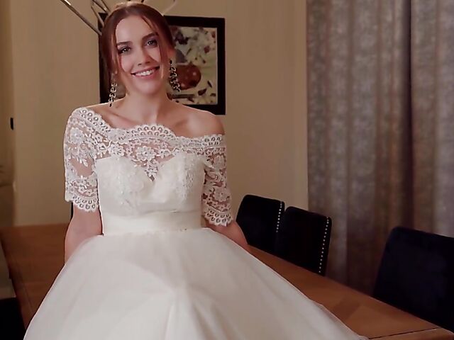 POV lingerie and stockings sex with runaway bride Luxury Girl