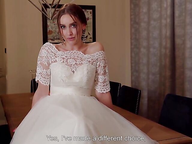 POV lingerie and stockings sex with runaway bride Luxury Girl