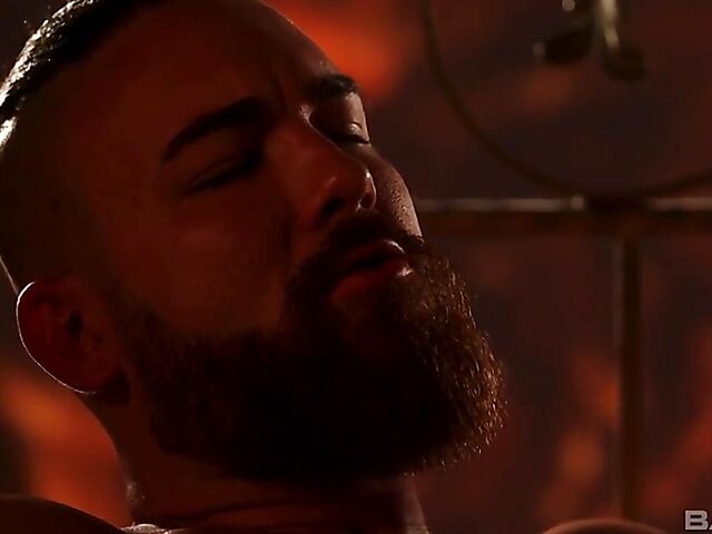 Erotica sex with busty natural Candy Alexa who comes over to get her chastity belt removed