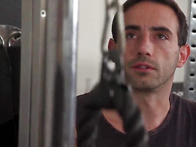 Intense workout and gym anal in stockings with Daisy Stone