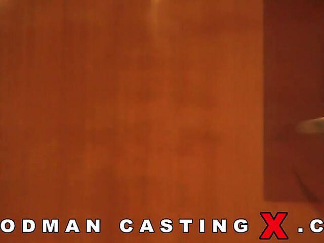 Beautiful Rubi Rico's first casting with Pierre Woodman