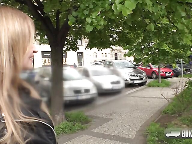 Public massage seduction and creampie in the notorious box truck with hot Angel Piaff