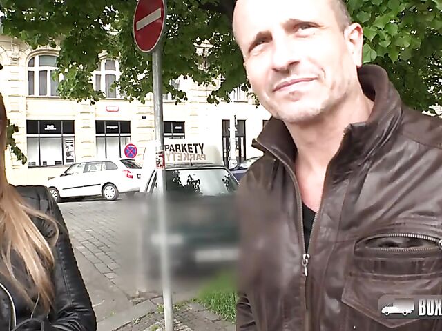 Public massage seduction and creampie in the notorious box truck with hot Angel Piaff