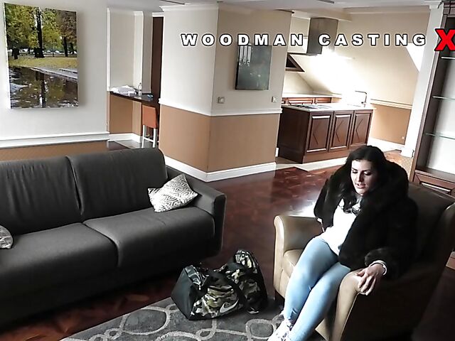 Woodman casting gangbang and hardcore DP with Laure Zecchi