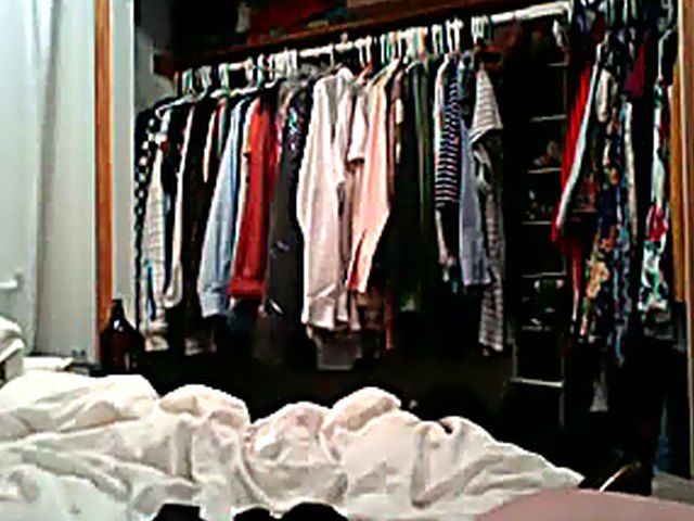 Two hot babes caress each others naked bodies