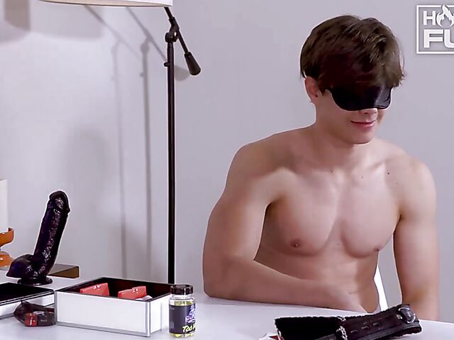 Hot guy Gabriel Jaxx playing sex games and fucking with cute asian Kim Smiles