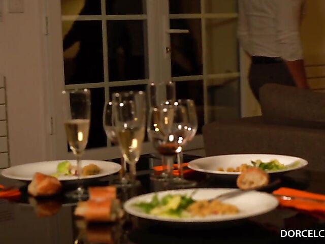 Romantic French threesome with gorgeous Clea Gaultier and Aya Benetti