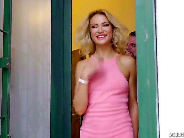 Skinny petite euro pornstar with itty bitty tits Tiffany Tatum enjoys her sex adventure to Lake Balaton