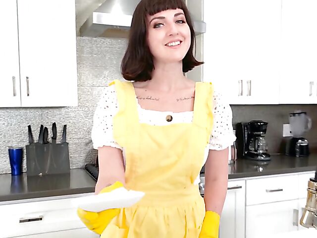 POV sex chronicles with cute housewife Jane Dove