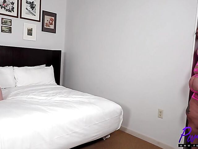 BBW fuck in the hotel room with Crystal Blue