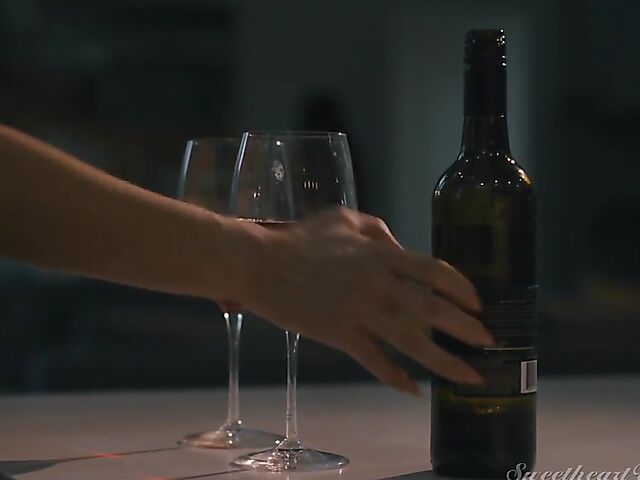 Sabina Rouge's lesbian strapon anal experience with romantic MILF Britney Amber