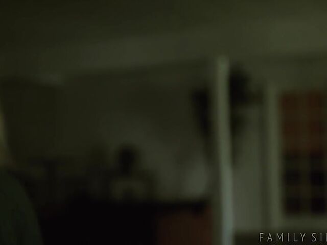 Young petite stepsister Jessie Saint is all grown up and needs a cock