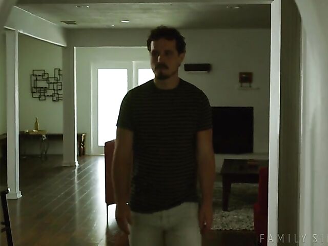 Young petite stepsister Jessie Saint is all grown up and needs a cock