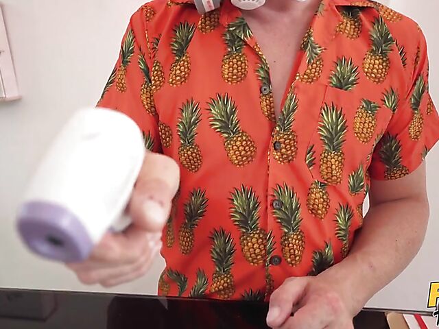 Safe FFM threesome in the fake hostel with Jennifer Mendez and Ariela Donovan