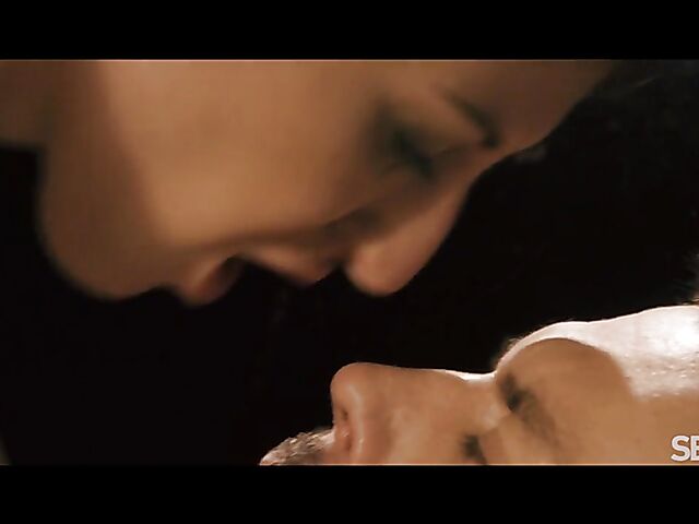 Emylia Argan playing chess and riding cock in the dark