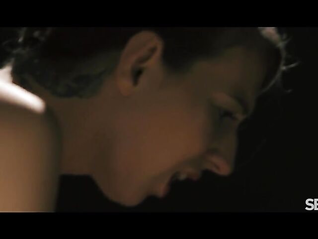 Emylia Argan playing chess and riding cock in the dark