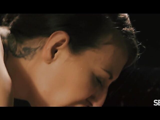 Emylia Argan playing chess and riding cock in the dark