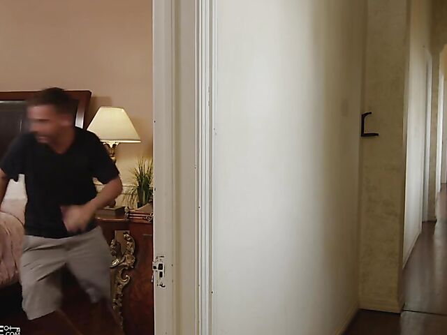 In bed with his tiny latina roommate Destiny Cruz