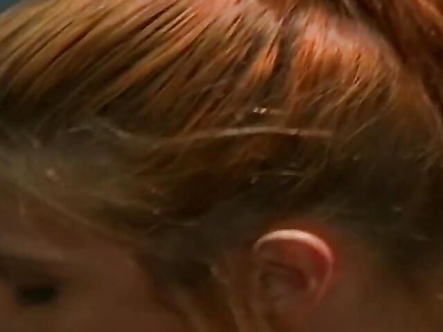 Military girls Sofia Ferrari, Madelyn Knight, Caressa Savage, and Emily Hill in 90's XXX classic movie Captive (1996)