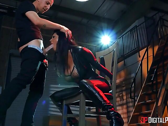 Deadly blowjob with Romi Rain and intense lesbian fingering with Peta Jensen and Allie Haze