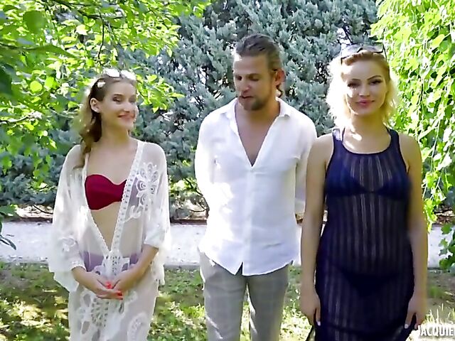 Anal euro threesome with Cherry Kiss and Tiffany Tatum