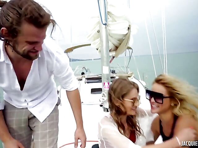 Anal euro threesome with Cherry Kiss and Tiffany Tatum