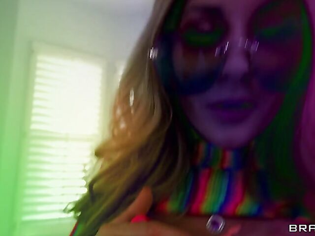 Big tits anal POV with oiled up bikini girl Kayla Kayden