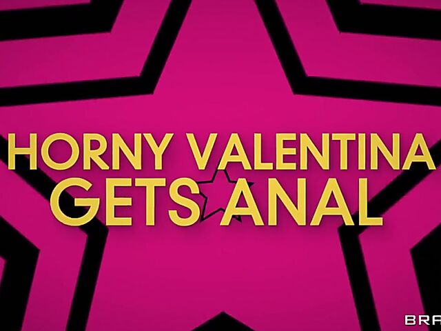 POV pantyhose anal with horny Valentina Jewels